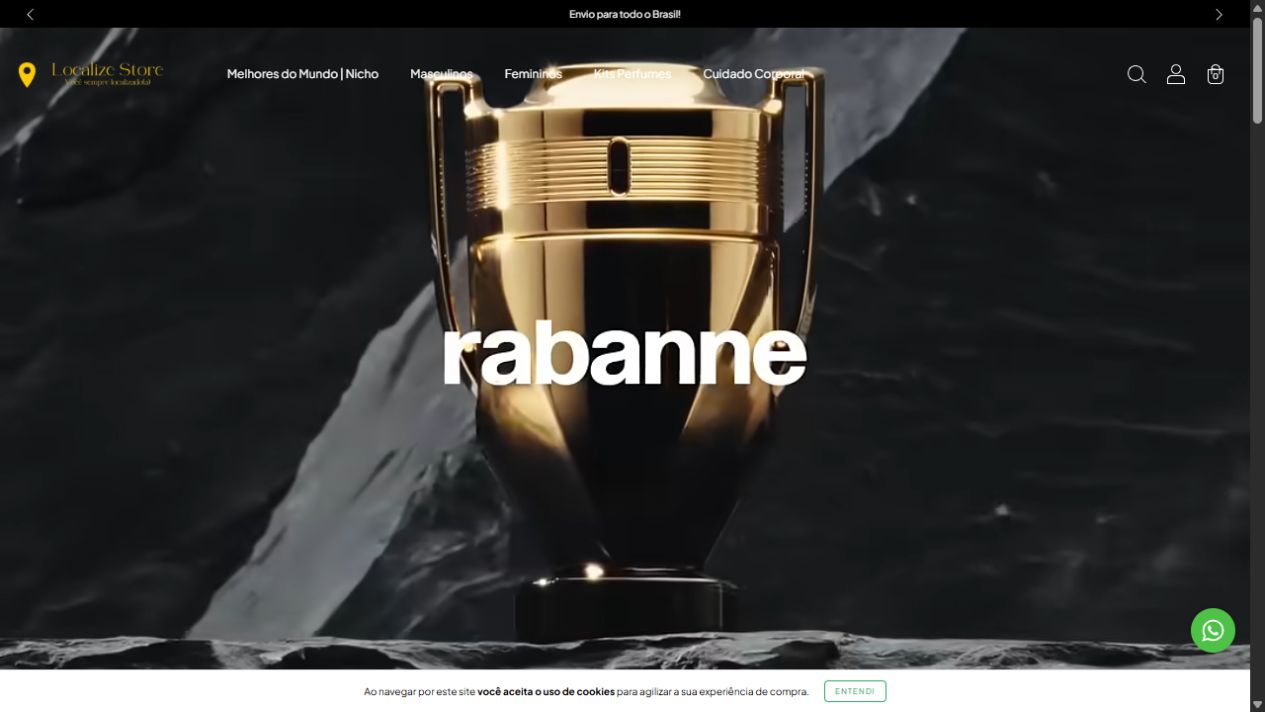 Site da Localize Store